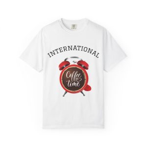 9042794486428521843_2048.jpeg International Coffee Time – Unisex T-Shirt