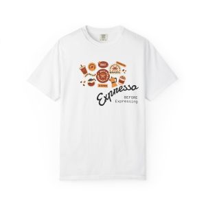 2438203427302973423_2048-1.jpeg Espresso Before Expressing – Funny Coffee Quote Unisex T-Shirt