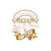 Coffee Therapy Kiss-Cut Stickers
