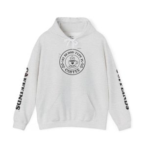 4633960596313251117_2048.jpeg My Blood Type Is Coffee Hoodie - grey